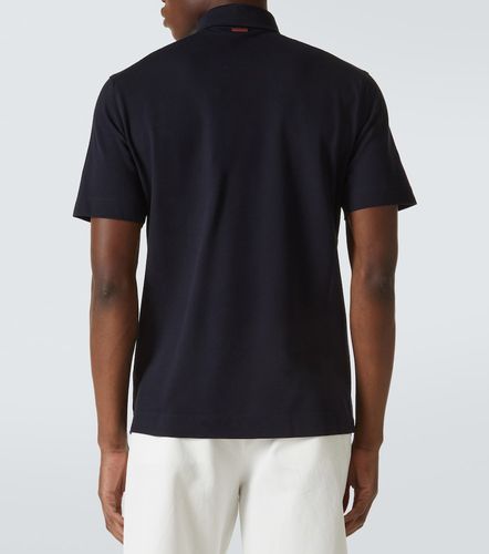 Zegna Polo en coton à logo - Zegna - Modalova