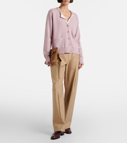 Pantalon ample en coton et laine - Vince - Modalova