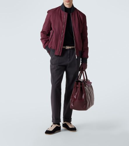 Pantalon droit en coton - Brunello Cucinelli - Modalova