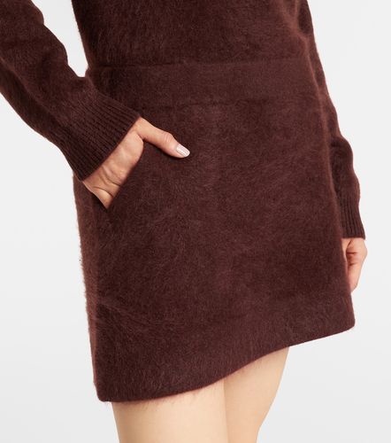 Mini-jupe Fluffy Statement en laine mélangée - Dorothee Schumacher - Modalova