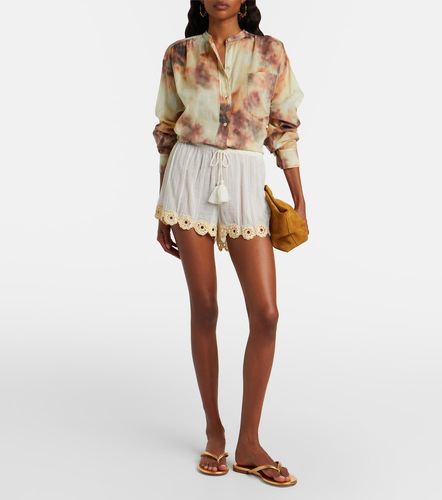 Short Liya en coton à finitions en crochet - Ulla Johnson - Modalova