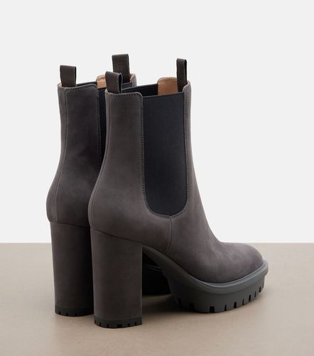 Bottines Chelsea Barry en daim - Gianvito Rossi - Modalova