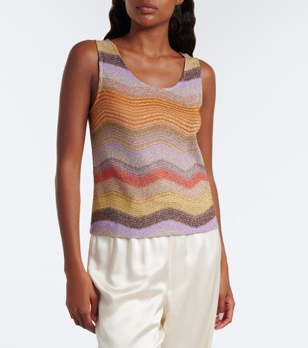 Missoni Top Wave en lamé - Missoni - Modalova