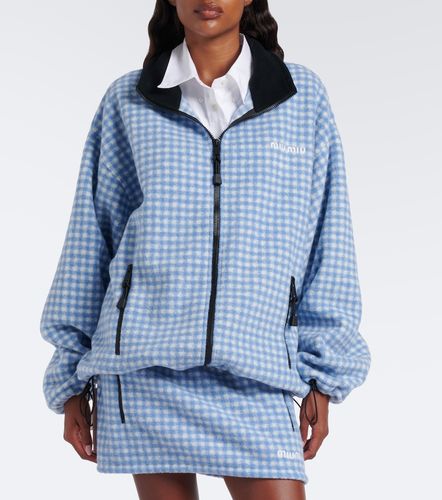 Miu Miu Veste à carreaux vichy - Miu Miu - Modalova