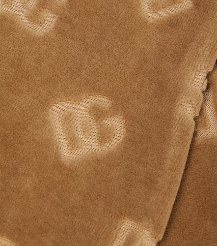 Gants brodés en coton à logo - Dolce&Gabbana - Modalova