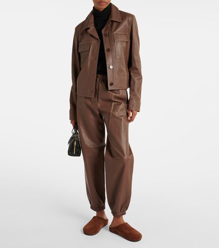 Pantalon de survêtement en cuir - Joseph - Modalova