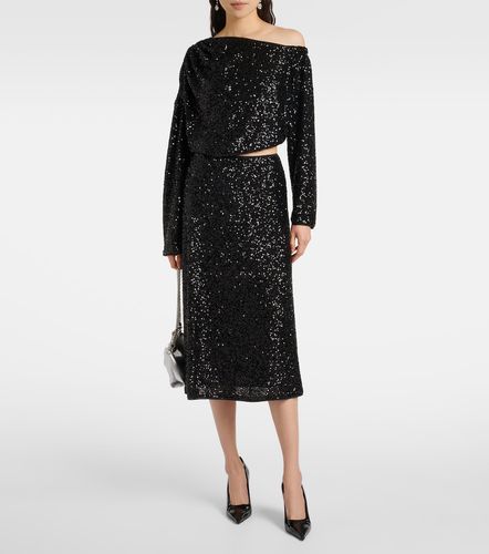 Top Belle asymétrique à sequins - Diane von Furstenberg - Modalova