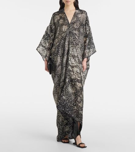 Robe longue Tommykite en satin - Rick Owens - Modalova