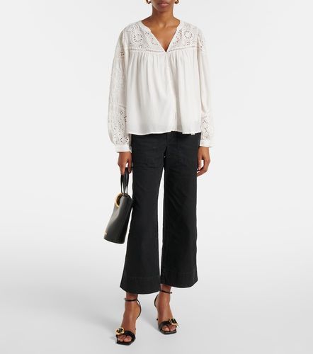 Blouse Libby en maille ajourée - Velvet - Modalova