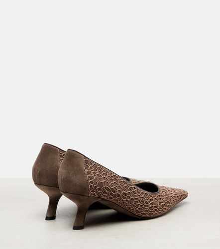 Escarpins en daim à ornements - Brunello Cucinelli - Modalova