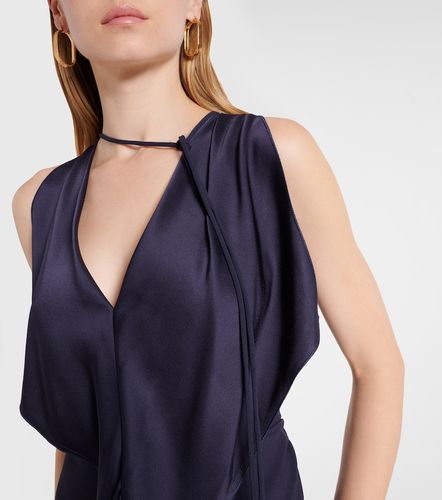 Victoria Beckham Robe midi en satin - Victoria Beckham - Modalova