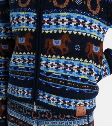 Cardigan intarsia en laine vierge - Stella McCartney - Modalova