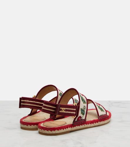 Sandales espadrilles en cuir - Valentino Garavani - Modalova