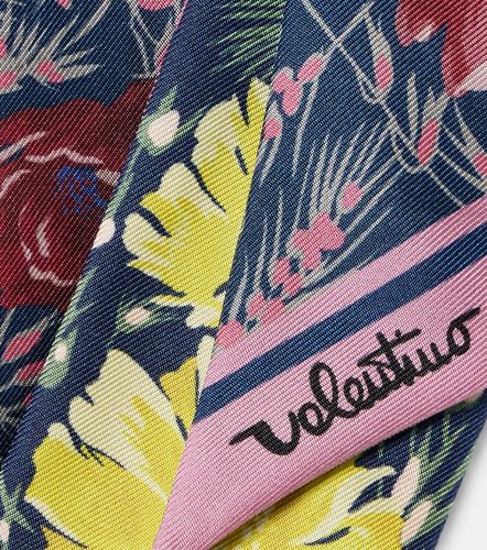 Foulard en sergé de soie imprimé - Valentino - Modalova