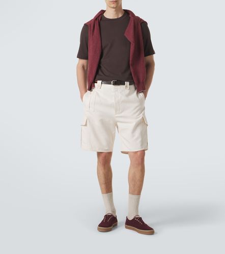 T-shirt en coton à logo - Brunello Cucinelli - Modalova