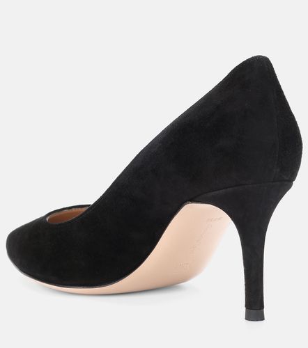 Escarpins en daim Gianvito 70 - Gianvito Rossi - Modalova