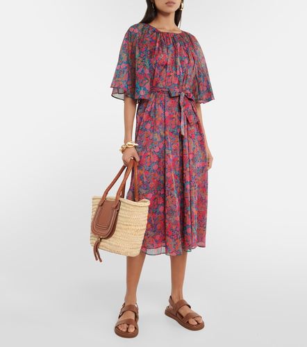Robe midi Daisy en coton à motif floral - Eres - Modalova