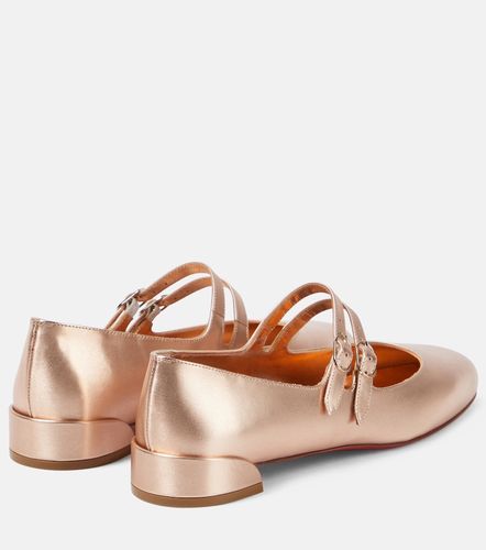 Ballerines Sweet Jane en cuir métallisé - Christian Louboutin - Modalova