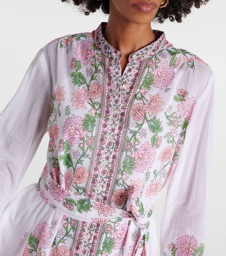 Robe en coton à imprimé floral - Juliet Dunn - Modalova