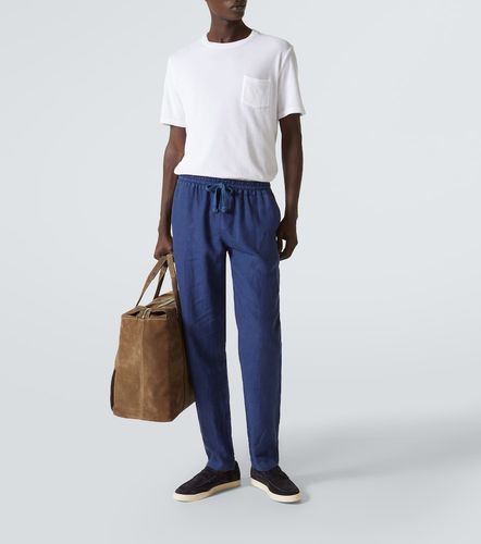 Fedeli Pantalon droit en lin - Fedeli - Modalova