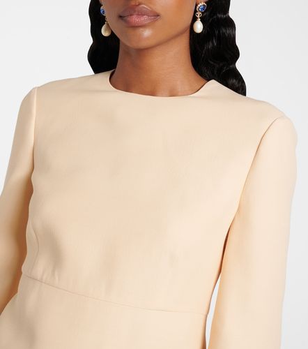Robe midi en Crêpe Couture - Valentino - Modalova