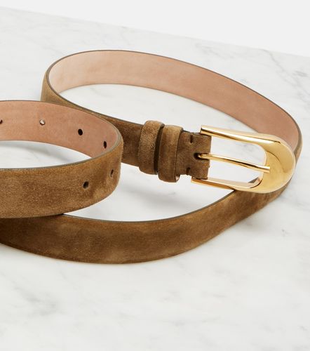 Ceinture Dome 2,5 cm en daim - Khaite - Modalova