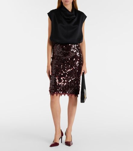 Jupe midi Opaline à sequins - Christopher Esber - Modalova