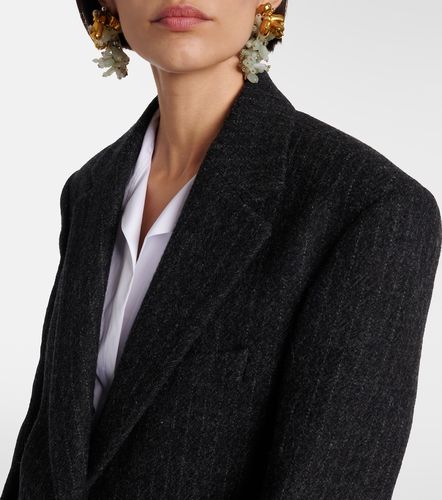 Blazer rayé en laine - Dries Van Noten - Modalova