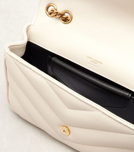 Sac Loulou Small en cuir - Saint Laurent - Modalova