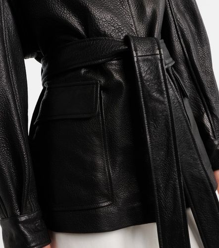 Nour Hammour Veste Perrin en cuir - Nour Hammour - Modalova