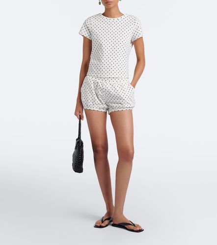 Short Tommy en coton mélangé à pois - Posse - Modalova