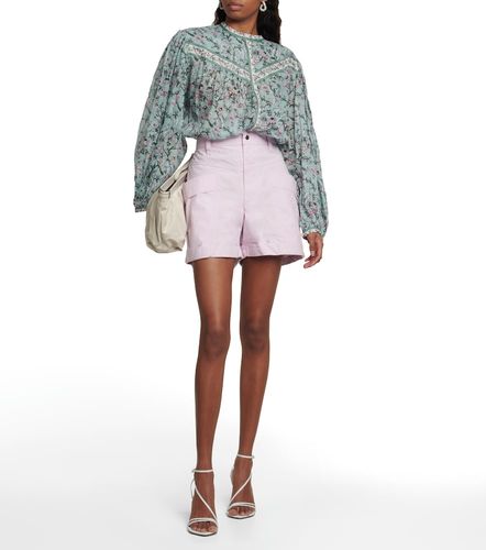 Short Rachel à taille haute en coton - Marant Etoile - Modalova