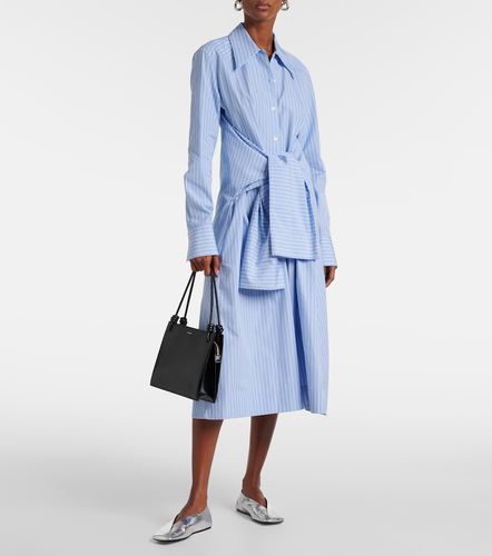 Robe chemise en coton à rayures - Jil Sander - Modalova