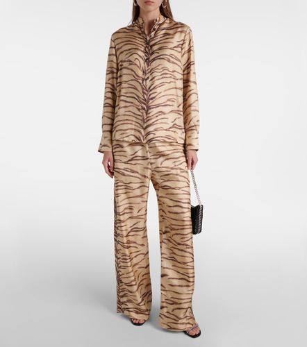 Chemise imprimée en soie - Stella McCartney - Modalova