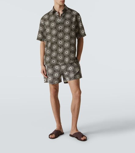 Chemise Castro imprimée en lin - Frescobol Carioca - Modalova