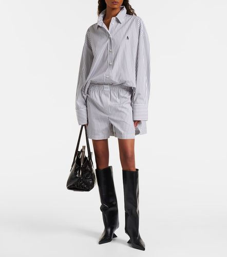 The Attico Short rayé en coton - The Attico - Modalova