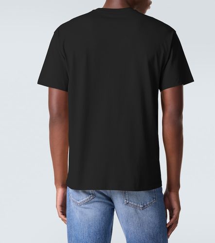 T-shirt rayé en coton à logo - Givenchy - Modalova