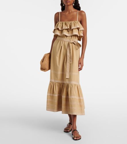 Robe midi Lucian en coton - Ulla Johnson - Modalova