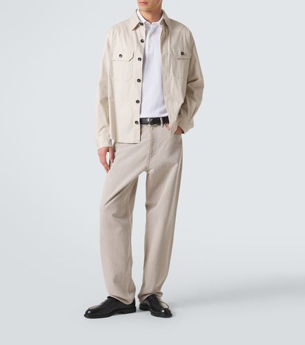 Zegna Polo en piqué de coton - Zegna - Modalova