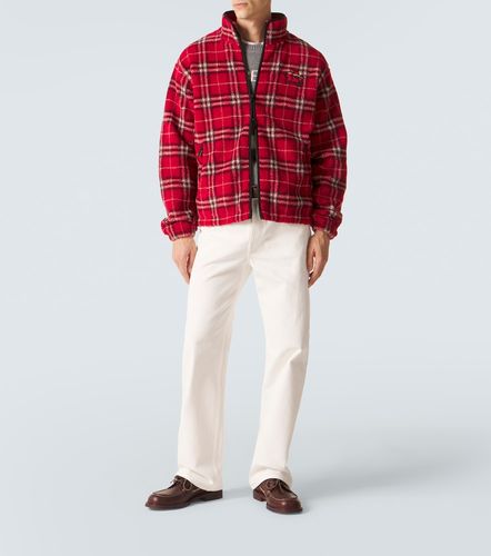 Veste  Check en laine mélangée - Burberry - Modalova