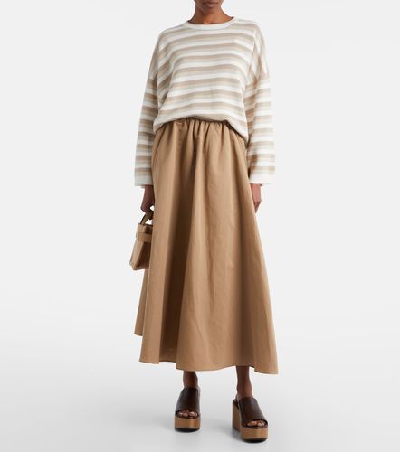 Pull rayé en coton - Brunello Cucinelli - Modalova