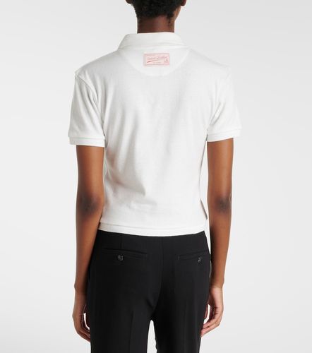 Polo en coton et lin - Victoria Beckham - Modalova
