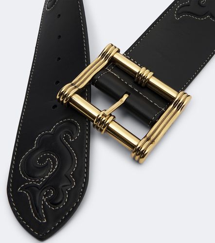 Etro Ceinture en cuir à broderies - Etro - Modalova