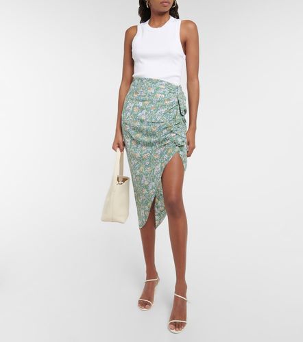 Jupe midi Hazel asymétrique à fleurs - Veronica Beard - Modalova