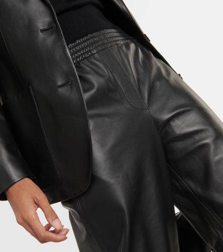 Pantalon ample Ashbridge en cuir - Joseph - Modalova