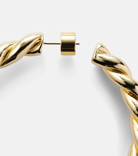 Boucles d'oreilles Twisted en plaqué or 14 ct - Jennifer Fisher - Modalova