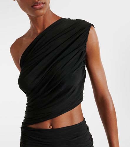 Alaïa Robe midi à découpes en jersey - Alaia - Modalova