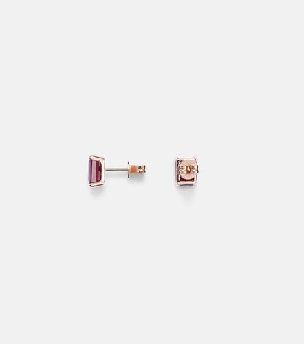 Boucles d'oreilles en or rose 18 ct et rubis - Shay Jewelry - Modalova