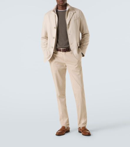 Herno Blazer en soie et cachemire - Herno - Modalova
