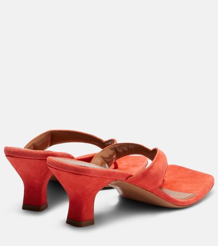 Tongs Portofino 55 en daim - Paris Texas - Modalova